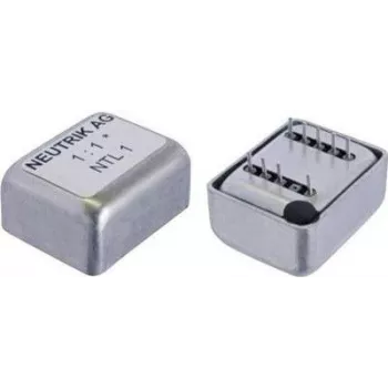 Transformator audio NEUTRIK Impedancja: 600 Ω, przekładnia: 1:1 Zawartość: 1 szt. (NTL1)