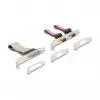 DeLOCK 95277 wewnętrzny adapter Mini PCI Express z portem równoległym i RS-232, zielony