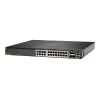 Hewlett Packard Enterprise HPE Aruba 6300M - Switch - L3 - zarządzany - 24 x 1/2,5/5/10GBase-T + 4 x 1 Gigabit / 10 Gigabit / 25 Gigabit / 50 Gigabit SFP56 (Uplink / Stacking) - Front