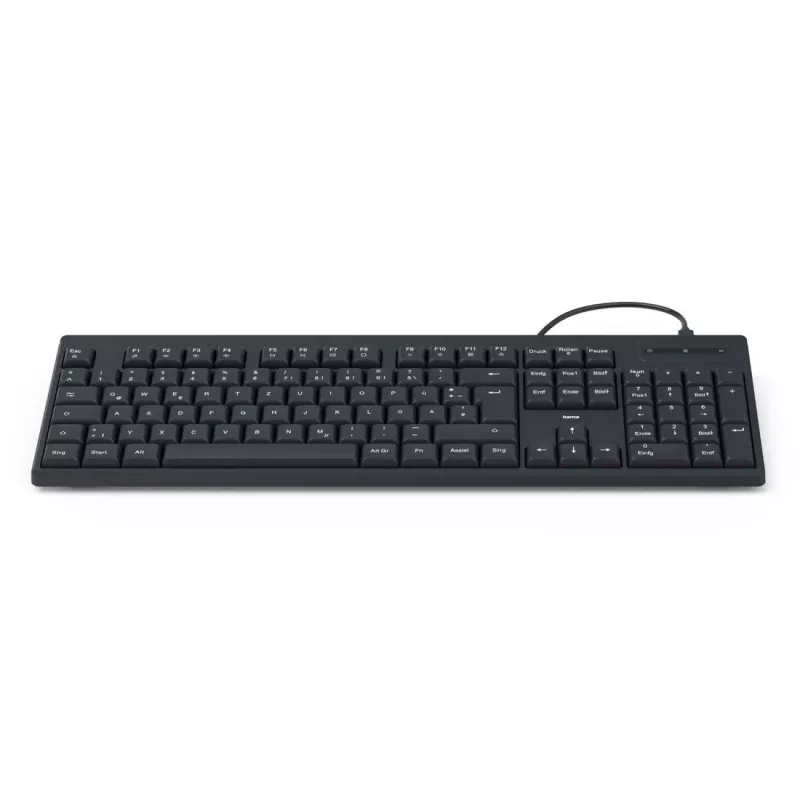 Klawiatura przewodowa CK-100 czarna