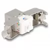 DeLOCK Moduł Keystone RJ45 do LSA Kat.6A z diodą LED srebrno-biały