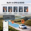 Kamera samochodowa 70mai A810S 4K Ultra HD, 3840×2160, 146° FOV, 3 cale IPS, Wi‑Fi 6, GPS, MicroSD do 512 GB, zasilanie z gniazda zapalniczki