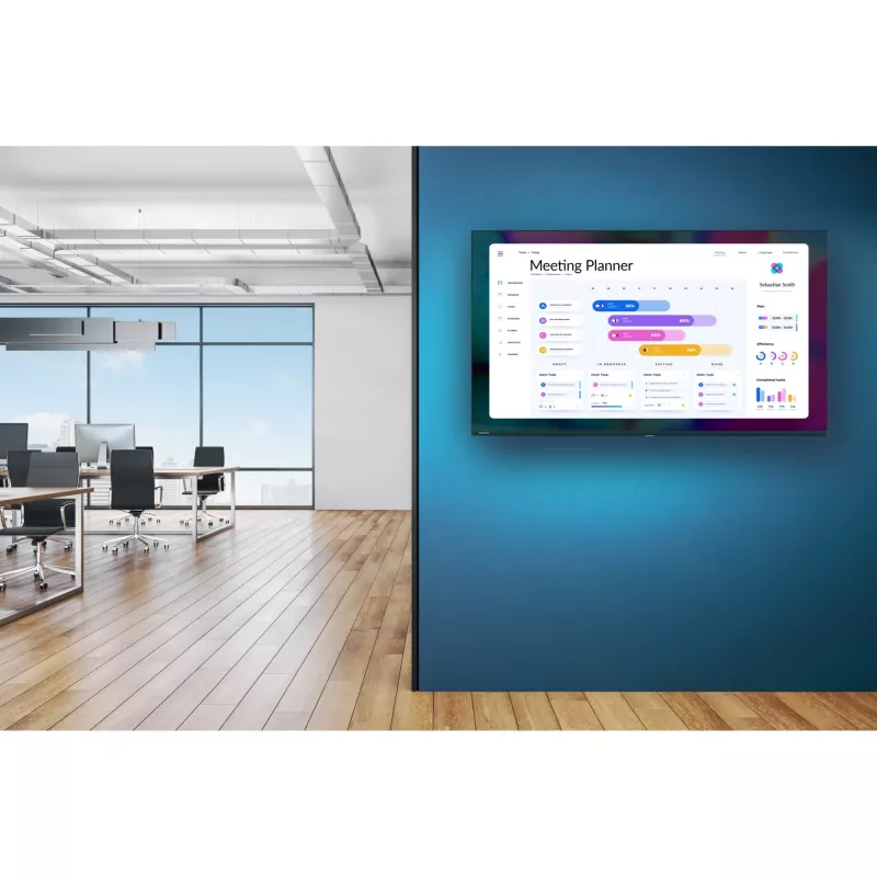 Monitor Avocor AVK-6510 65 cali LED 4K Ultra HD