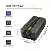 Qoltec Monolith zasilacz-przetwornica samochodowa 600 W 12 V