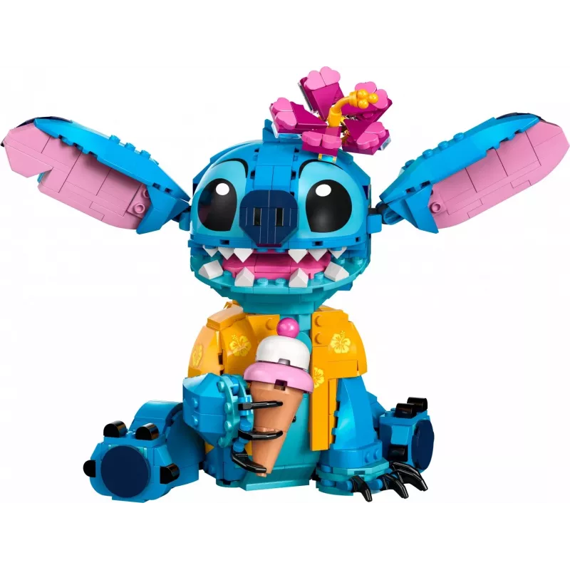 LEGO | Disney Stitch Zestaw do budowania dla dzieci z lodami w rożku 43249
