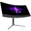 LORGAR 34MP1, UWQHD MiniLED Gaming Monitor Pro, 34'' (3440*1440) VA zakrzywiony monitor, czarny/mlecznoszary