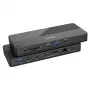 Stacja dokująca UNITEK D1079A USB4 przewodowa czarna 100W Power Delivery