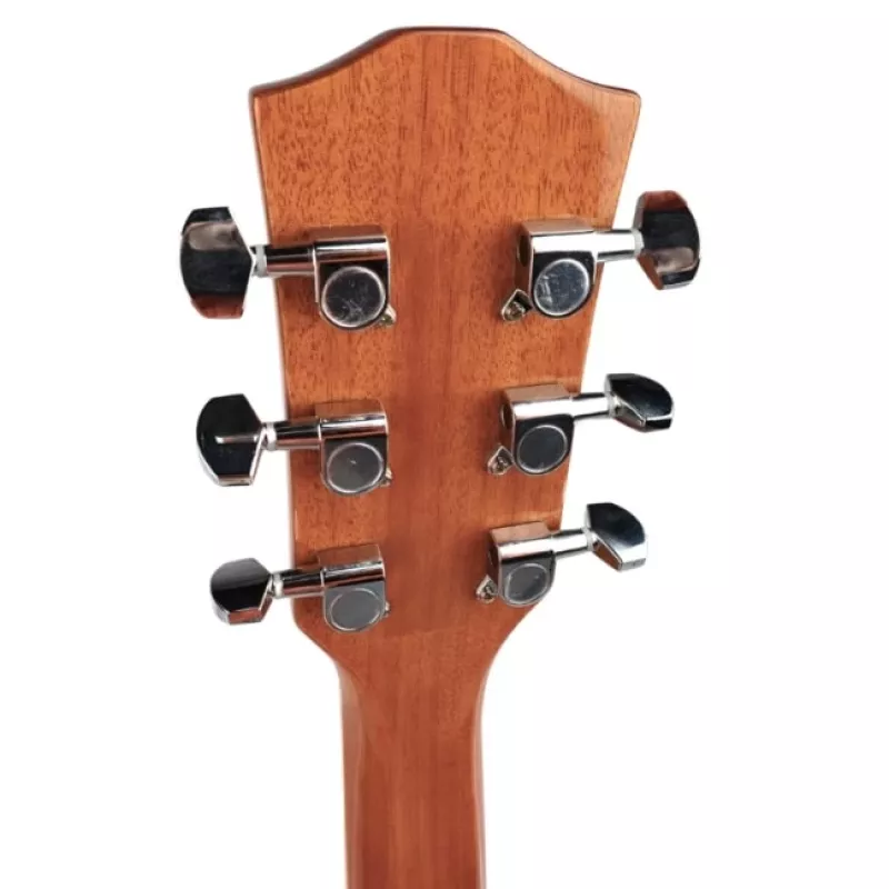 Gitara elektroakustyczna V-tone VEAG1 CE 4/4 Wood — pełnowymiarowy dreadnought, wycięcie, świerkowy top, mahoń tył i boki, wbudowany przedwzmacniacz