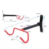 Wall-mounted bicycle rack MACLEAN MC-430, horizontal mount, holds up to 30 kg, Czarny