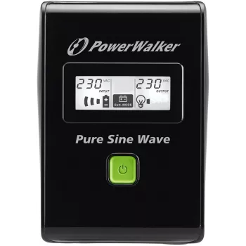 PowerWalker VI 600 SW FR Zasilacz awaryjny (UPS) 600 VA 2 wyjścia AC Line-Interactive (VI 600 SW FR)