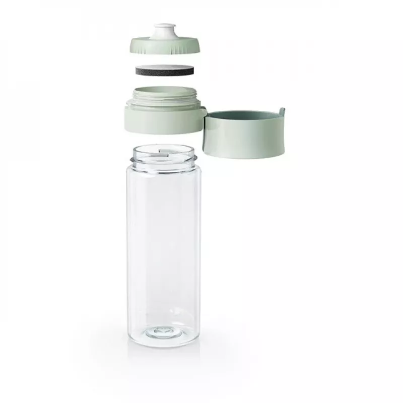 Butelka filtrująca BRITA Vital Pastelowa zieleń 600 ml z 5 dyskami filtracyjnymi MicroDisc (BRITA 1059295)