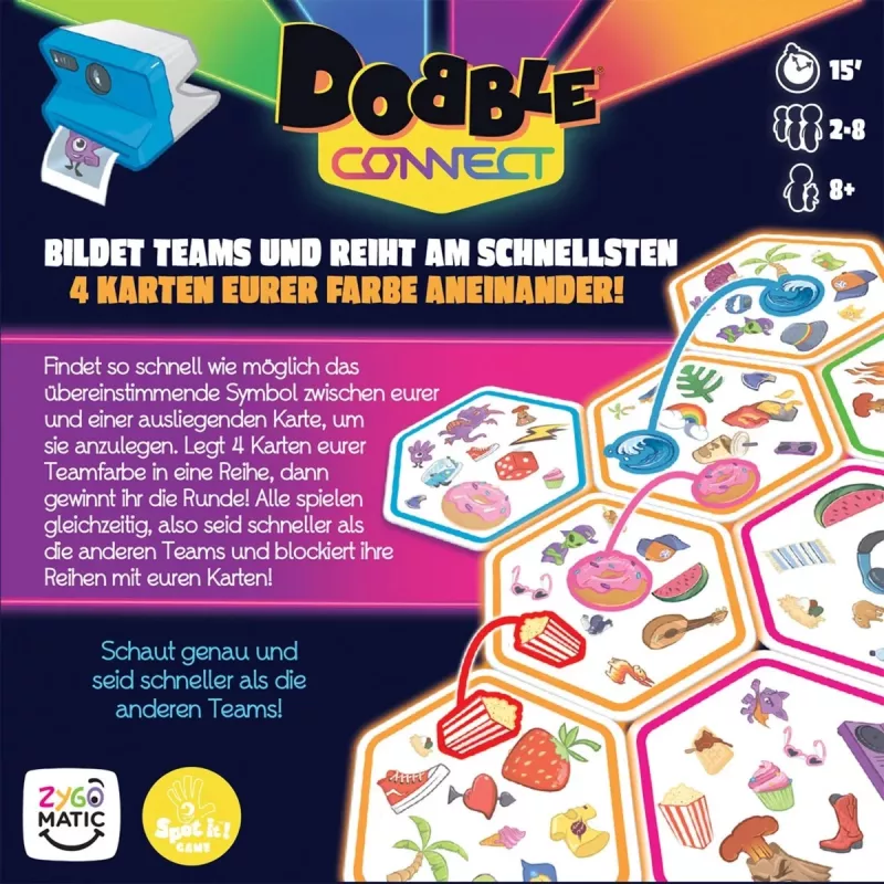 Dobble Connect, gra karciana