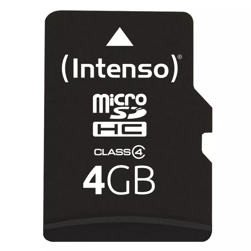Karta pamięci Intenso 4 GB MicroSDHC Class 4 3403450
