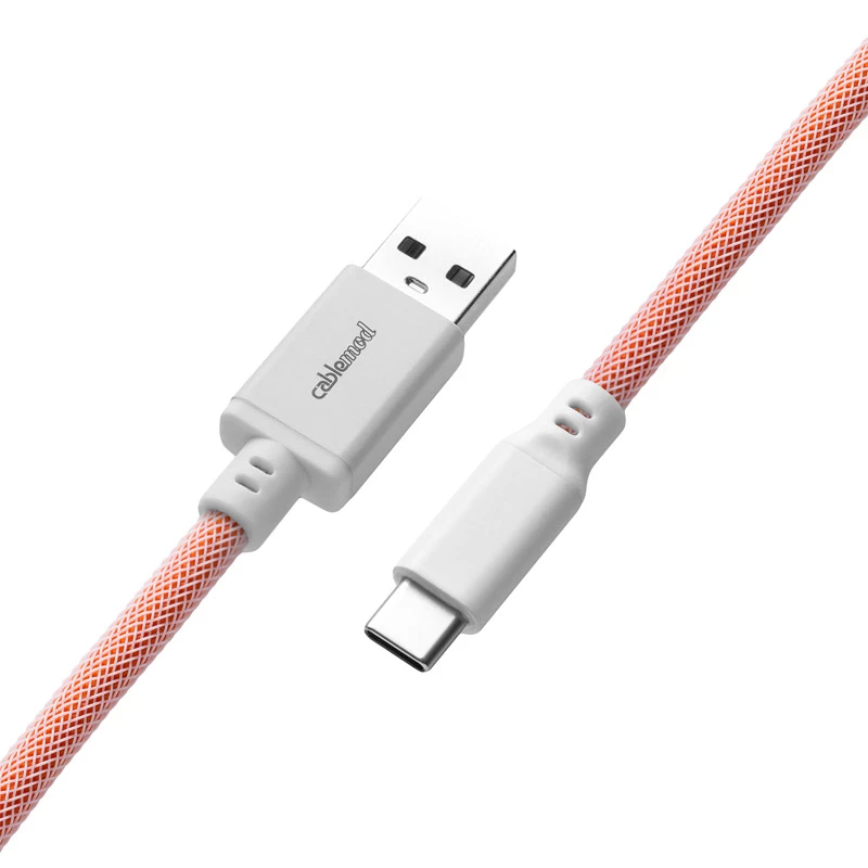 Cablemod CM-CKCA-CW-OW150OW-R Kabel USB 1,5 m USB A USB C Pomarańczowy (CM-CKCA-CW-OW150OW-R)