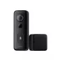 Wall-mounted Xiaomi 3S Czarny IP65 2-way Audio Wired & Wireless Wi‑Fi 2.4 GHz bateria/DC 5V