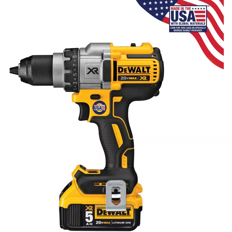 DeWALT DCD991P2 Czarny,Szary,Żółty 2000 RPM