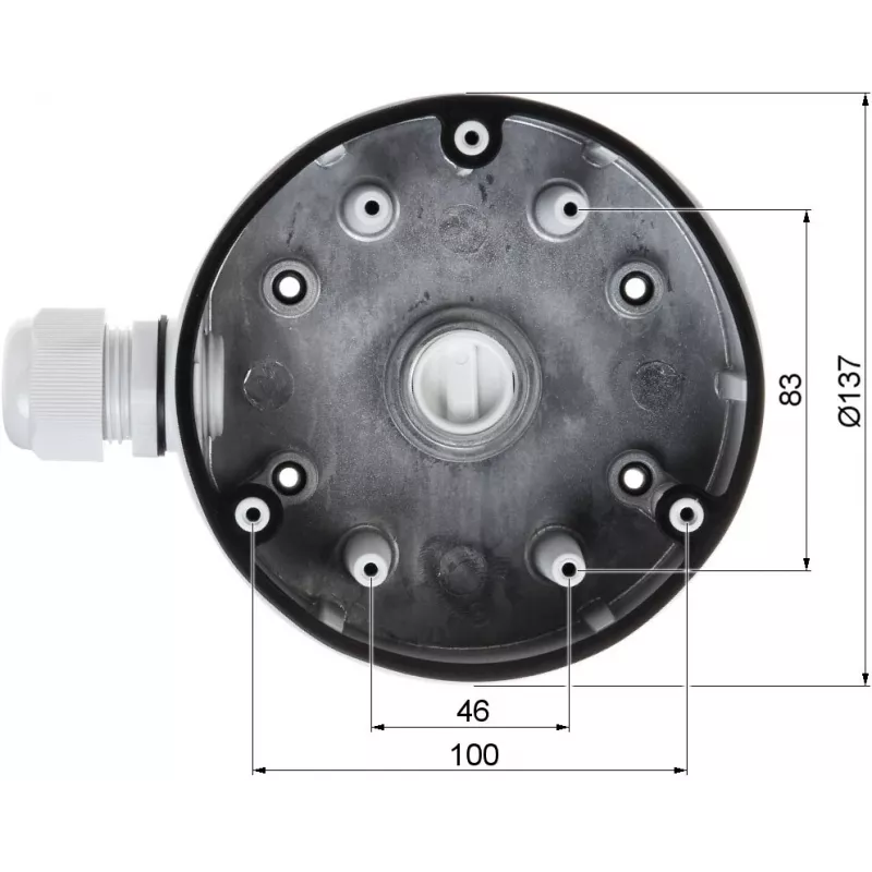 Obudowa i uchwyt Hikvision DS-1280ZJ-DM21