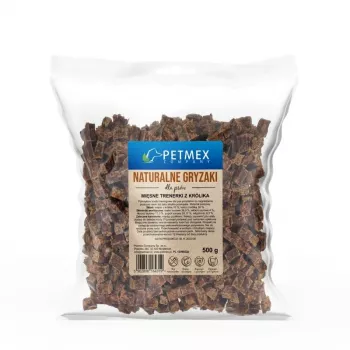 PETMEX Przysmaki z królika - przysmak dla psa - 500g
