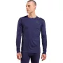 Odlo BL TOP crew neck l/s MERINO 200 koszulka termoaktywna z długim rękawem, rozmiar M, niebieska