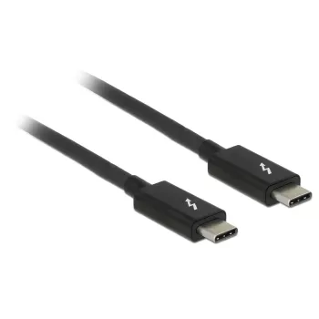 Kabel Thunderbolt DeLOCK 84845 1 m 20 Gbit/s Czarny