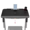 HMS Fitness STB12 Stojak na laptopa do maszyny do ćwiczeń bieżni