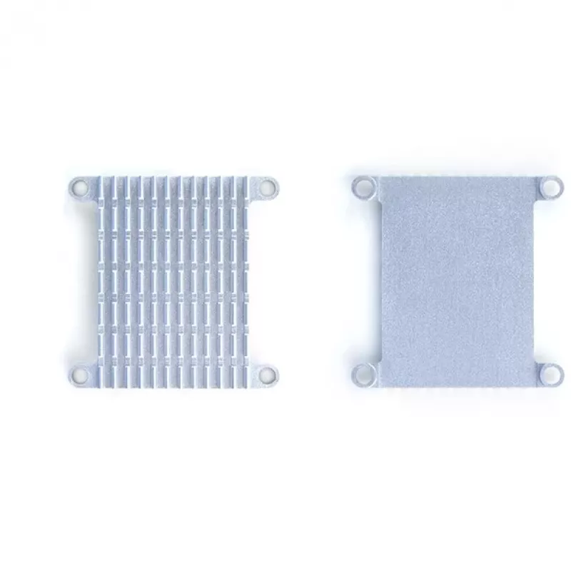 Zestaw radiatorów ALLNET NanoPi Neo / Neo2 — opakowanie zbiorcze 50 szt., pasywne chłodzenie aluminiowe