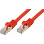 Kabel sieciowy S/CONN Kat. 7 S/FTP 15 m Czerwony Kat7 S/FTP