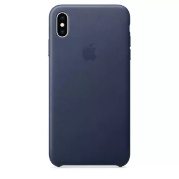 Apple Leather Case MRWU2ZM/A Iphone XS Max Midnight Oryginalny Seal