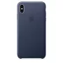 Apple Leather Case MRWU2ZM/A Iphone XS Max Midnight Oryginalny Seal