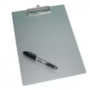 Podkładka z klipsem WEDO 57854 srebrna