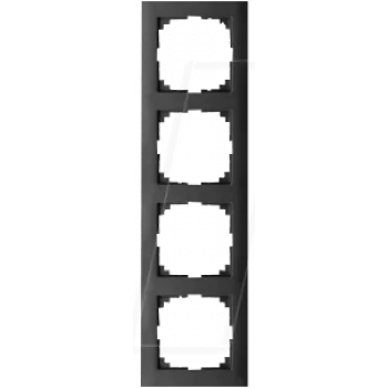 MERTEN M-Pure-Frame 4-krotna MEG4040-3614 Antracyt MEG4040-3614 MEG4040-3614 (MEG4040-3614)