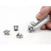 DeLOCK Szczypce do nakrętek koszykowych M4 M5 M6 Aluminium Srebrny