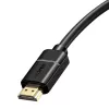 Baseus 2x HDMI 2.0 4K 60 Hz kabel, 3D, HDR, 18 Gb/s, 5 m (czarny)