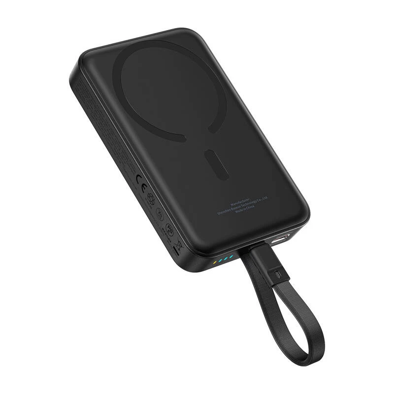 Baseus Mini 10000mAh 30W Magnetyczny Powerbank (czarny) Edycja Bayern