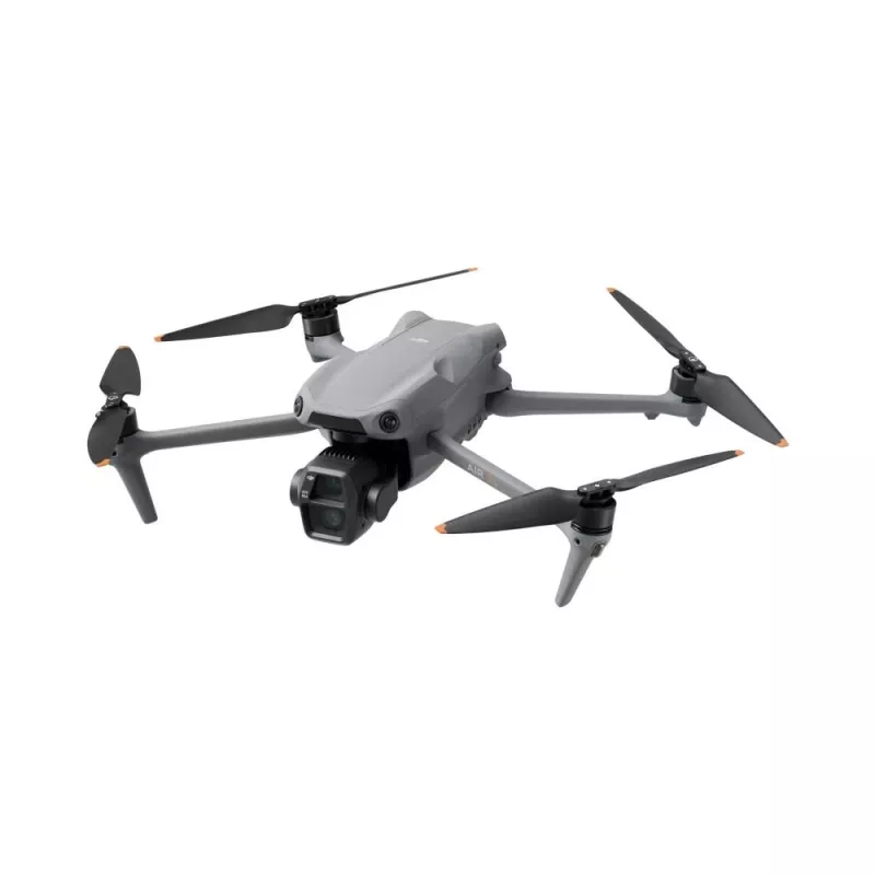 Quadcopter DJI Air 3s RC-N3 — aparat 50 MP, 4K 3840×2160, 4 wirniki, maks. 27 m/s, zasięg 32 000 m, bateria 4276 mAh, szary
