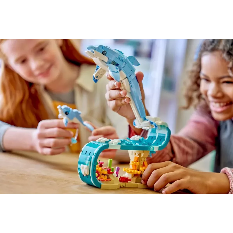LEGO CREATOR 3 W 1 31385 Zwierzęta Morskie: Piękne Delfiny