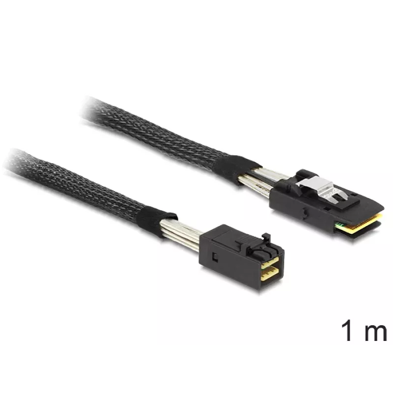 Kabel SAS DeLOCK 83389 1m Czarny