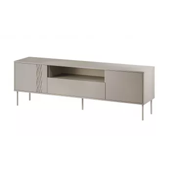 Cama EF TRESSE szafka RTV 180x40x54.5 kaszmir matowy
