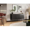 SIENA komoda 150.5x40x75 matowy czarny