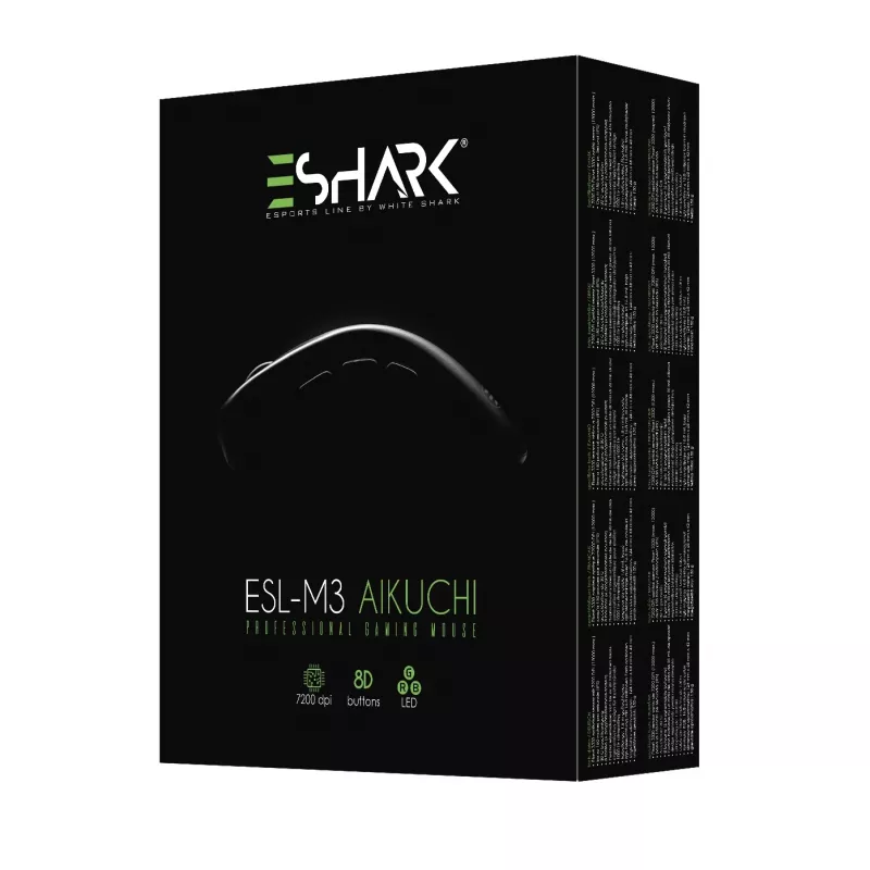 biały Shark Premium Line ESL-M3 Aikuchi