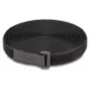 Taśma DeLOCK na rzep 5 m x 20 mm czarna nylonowa