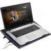Podkładka chłodząca pod laptop YENKEE YSN 120 43.2 cm Czarny Niebieski