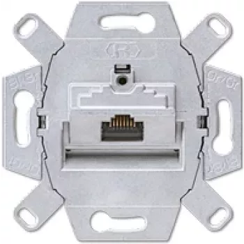 JUNG UAE 8 UPOK6 - RJ-45 - 6a - srebrny