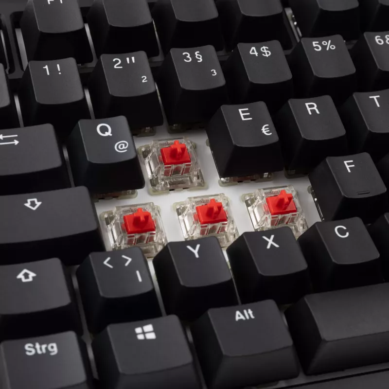 Klawiatura gamingowa Ducky Tinker 75 USB niemiecka czarna