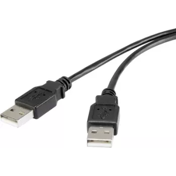 Przewód USB Renkforce RF-4463046 3m USB 2.0 Czarny