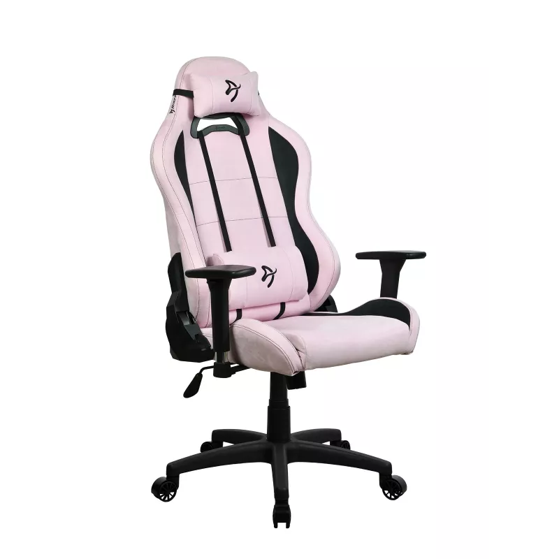 Arozzi | Materiał ramy: Metal; Podstawa kół: Nylon; Tapicerka: Supersoft | Arozzi | Krzesło gamingowe | Torretta SuperSoft | Różowy