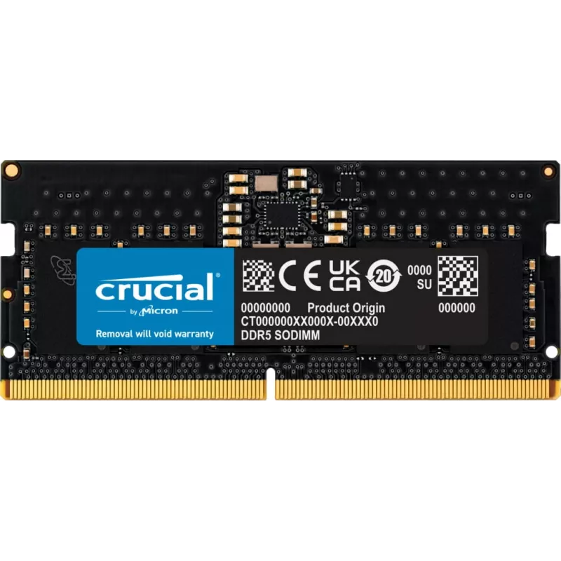 Crucial 8GB 1x8GB DDR5-5600 CL 46 SO-DIMM RAM Notebook Speicher - 8 GB - DDR