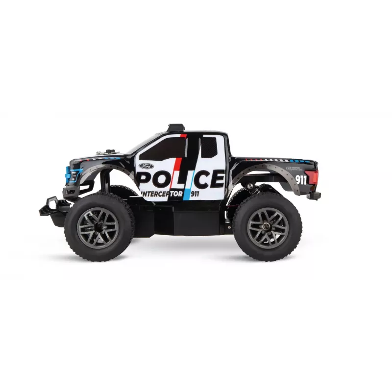 Samochód zdalnie sterowany CARRERA Ford F-150 Raptor Police 2,4 GHz RC model