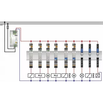 Phoenix Contact Wyłącznik nadprądowy termiczny 250 V/AC 10 A TCP 10A 20 szt. (0712314)