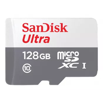 Karta pamięci SanDisk Ultra 128 GB MicroSDXC Class 10 (SDSQUNR-128G-GN3MN)